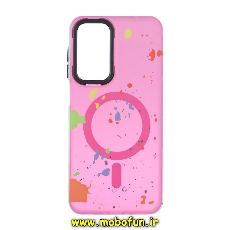 قاب گوشی Galaxy A26 سامسونگ پشت مات طرح مگ سیف آبرنگی Action کد 48334
