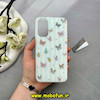 قاب گوشی Galaxy A15 سامسونگ اورجینال Unique Case فانتزی Hard لیزری استندشو طرح پروانه رنگی کیوت کد 59386