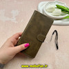 کیف گوشی Honor X8A آنر مگنتی طرح چرم کتابی محافظ لنزدار بنددار سبز کد 59142