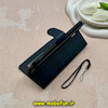 کیف گوشی Poco F3 - Mi 11i شیائومی مگنتی طرح چرم کتابی محافظ لنزدار بنددار سرمه ای کد 59173