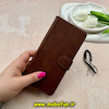 کیف گوشی Poco F3 - Mi 11i شیائومی مگنتی طرح چرم کتابی محافظ لنزدار بنددار قهوه ای کد 59174