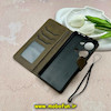 کیف گوشی Redmi Note 13 Pro 4G / Poco M6 Pro 4G شیائومی مگنتی طرح چرم کتابی محافظ لنزدار بنددار سبز کد 59197