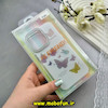 قاب گوشی iPhone 13 Pro آیفون اورجینال HI FRIEND لاکچری فانتزی اکلیلی طلقی لنز شاین طرح پروانه کیوت کد 59480