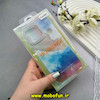 قاب گوشی iPhone 15 Pro Max آیفون اورجینال HI FRIEND لاکچری فانتزی اکلیلی طلقی لنز شاین طرح کهکشان کد 59487
