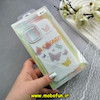 قاب گوشی iPhone 12 - iPhone 12 Pro آیفون اورجینال HI FRIEND لاکچری فانتزی اکلیلی طلقی لنز شاین طرح پروانه کیوت کد 59458