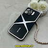 قاب گوشی iPhone 16 Pro Max آیفون اورجینال لاکچری دیزاین عنکبوتی GKK CASE آینه ای محافظ لنزدار سرمه ای کد 59294
