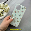 قاب گوشی iPhone 13 Pro Max آیفون اورجینال Unique Case فانتزی Hard لیزری استندشو طرح پروانه رنگی کیوت کد 59390