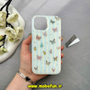 قاب گوشی iPhone 13 Pro Max آیفون اورجینال Unique Case فانتزی Hard لیزری استندشو طرح پروانه رنگی کیوت کد 59390