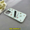 قاب گوشی iPhone 16 Pro Max آیفون اورجینال Unique Case فانتزی Hard لیزری استندشو طرح پروانه رنگی کیوت کد 59394