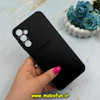 قاب گوشی Galaxy A15 سامسونگ مدل PVD ضد خش پشت گلس شیشه ای محافظ لنز دار مشکی کد 59504