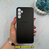 قاب گوشی Galaxy A15 سامسونگ مدل PVD ضد خش پشت گلس شیشه ای محافظ لنز دار مشکی کد 59504