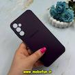 قاب گوشی Galaxy A24 سامسونگ مدل PVD ضد خش پشت گلس شیشه ای محافظ لنز دار بنفش کد 59507