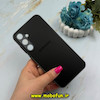قاب گوشی Galaxy S23 FE سامسونگ مدل PVD ضد خش پشت گلس شیشه ای محافظ لنز دار مشکی کد 59560