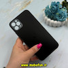 قاب گوشی iPhone 11 Pro Max آیفون مدل PVD ضد خش پشت گلس شیشه ای محافظ لنز دار مشکی کد 59532