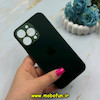 قاب گوشی iPhone 13 Pro آیفون مدل PVD ضد خش پشت گلس شیشه ای محافظ لنز دار سبز کد 59537