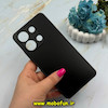 قاب گوشی Redmi Note 13 4G شیائومی مدل PVD ضد خش پشت گلس شیشه ای محافظ لنز دار مشکی کد 59549