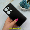 قاب گوشی Redmi Note 13 Pro 4G / Poco M6 Pro 4G شیائومی مدل PVD ضد خش پشت گلس شیشه ای محافظ لنز دار مشکی کد 59553