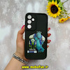 قاب گوشی Galaxy A35 سامسونگ طرح سیلیکونی Solid عروسکی کارتونی فانتزی چاپی محافظ لنزدار درجه یک طرح کارخونه هیولاها مشکی کد 59628