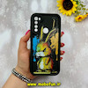 قاب گوشی Redmi Note 8 - Redmi Note 8 2021 شیائومی طرح سیلیکونی Solid عروسکی کارتونی فانتزی چاپی محافظ لنزدار درجه یک طرح خرگوش مشکی کد 59652