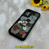 قاب گوشی Redmi Note 11 4G - Redmi Note 11S شیائومی طرح سیلیکونی Solid عروسکی کارتونی فانتزی چاپی محافظ لنزدار درجه یک طرح میکی موس مشکی کد 59671