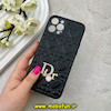 قاب گوشی iPhone 12 Pro Max آیفون پافر چرمی اورجینال Hard محافظ لنز دار طرح Dior مشکی کد 59706