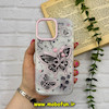 قاب گوشی iPhone 14 Pro Max آیفون اورجینال Unique Case فانتزی Hard طرح گل و پروانه Baby کیوت کد 59747