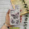 قاب گوشی iPhone 13 - iPhone 14 آیفون اورجینال Unique Case فانتزی Hard طرح گل و پروانه Baby کیوت کد 59745