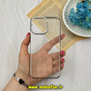 قاب گوشی iPhone 15 Pro Max آیفون طلقی شیشه ای Camera Lens شفاف اورجینال SWITCHFLIP سری الکتروپلیتینگ خاکستری کد 59923