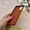 قاب گوشی Galaxy A06 سامسونگ لدر دیزاین SOFT Lether Design سیلیکونی طرح چرم قهوه ای کد 59812