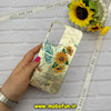 قاب گوشی Galaxy A36 سامسونگ موج دار سخت Hard لیزری لاکچری کیس طرح گل و پروانه کد 60069