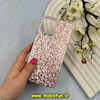 قاب گوشی iPhone 12 Pro Max آیفون اورجینال لاکچری پارتی کیس شاین شطرنجی لنز نگین دار رزگلد کد 59751