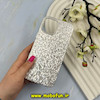 قاب گوشی iPhone 12 Pro Max آیفون اورجینال لاکچری پارتی کیس شاین شطرنجی لنز نگین دار نقره ای کد 59752