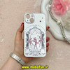 قاب گوشی iPhone 13 آیفون آینه ای نگین دار کرومی لاکچری Luxury محافظ لنزدار طرح رقص مجلل کد 60000