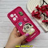 قاب گوشی Redmi Note 12 4G شیائومی سیلیکونی Solid عروسکی برجسته محافظ لنزدار طرح عروسکی کیوت سرخابی کد 60873