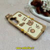 قاب گوشی Galaxy A26 سامسونگ سیلیکونی پاک کنی CUTE BEAR طرح تدی برجسته کرم کد 60996