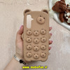 قاب گوشی Galaxy A35 سامسونگ سیلیکونی پاک کنی طرح خرسی تدی پاپیت قهوه ای کد 61008