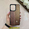 قاب گوشی Redmi 13C - Poco C65 شیائومی چرمی کروکودیل سخت HARD پولوکا PULOKA CASETIFY دور سیلیکونی کد 60489
