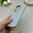 قاب گوشی Galaxy A26 سامسونگ لدر دیزاین SOFT Lether Design اسپیگن Spigen سیلیکونی طرح چرم آبی کبریتی کد 60535