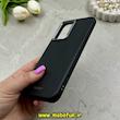 قاب گوشی Galaxy A26 سامسونگ لدر دیزاین SOFT Lether Design اسپیگن Spigen سیلیکونی طرح چرم مشکی کد 60538