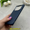 قاب گوشی Redmi Note 14 Pro Plus شیائومی لدر دیزاین SOFT Lether Design اسپیگن Spigen سیلیکونی طرح چرم سرمه ای کد 60573