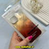 قاب گوشی iPhone 13 - iPhone 14 آیفون موج دار سخت Hard لیزری لاکچری کیس sssan رنگ نارنجی کد 60149