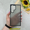قاب گوشی Galaxy S24 Ultra سامسونگ پشت مات PC درجه یک یونیک کیس Unique Case اورجینال دور سیلیکونی مشکی کد 60602
