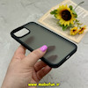 قاب گوشی iPhone 13 Pro Max آیفون پشت مات PC درجه یک یونیک کیس Unique Case اورجینال دور سیلیکونی مشکی کد 60590