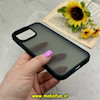 قاب گوشی iPhone 15 Pro Max آیفون پشت مات PC درجه یک یونیک کیس Unique Case اورجینال دور سیلیکونی مشکی کد 60592
