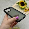 قاب گوشی iPhone 16 Pro آیفون پشت مات PC درجه یک یونیک کیس Unique Case اورجینال دور سیلیکونی مشکی کد 60594