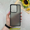 قاب گوشی Redmi Note 13 Pro 4G / Poco M6 Pro 4G / Redmi Note 14S شیائومی پشت مات PC درجه یک یونیک کیس Unique Case اورجینال دور سیلیکونی مشکی کد 60598