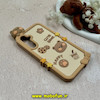 قاب گوشی Galaxy A54 سامسونگ سیلیکونی پاک کنی CUTE BEAR طرح تدی برجسته کرم کد 61024