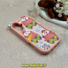 قاب گوشی iPhone 16 آیفون سیلیکونی پاک کنی طرح پاتریک برجسته صورتی کد 61051