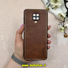قاب گوشی Redmi Note 9S - Redmi Note 9 Pro شیائومی اورجینال برند DADOO دادوو 2025 طرح دوخت HARD چرمی قهوه ای کد 61116