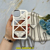 قاب گوشی iPhone 13 Pro آیفون چرمی HARD زنجیر دار فلزی پرادا PRADA اورجینال کد 61137